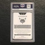 2018-19 NBA Hoops #119 Nicolas Batum Signed Card AUTO PSA Slabbed Hornets