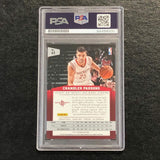 2013-14 Panini Basketball #63 Chandler Parsons Signed Card AUTO PSA/DNA Slabbed
