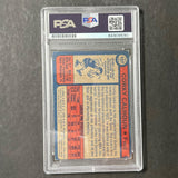 1973-74 Topps Basketball Card #107 Corky Calhoun Signed Auto PSA Slabbed Suns