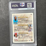 1997 Topps #258 Juan Encarnacion Signed Card PSA Slabbed Auto Tigers