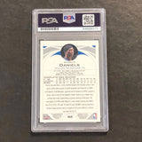 2004-05 Topps Chrome #92 Marquis Daniels Signed Card PSA Slabbed Mavericks