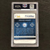 2015-16 Panini Excalibur #23 Jerami Grant Signed Card AUTO PSA Slabbed 76ers