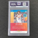 2017-18 Panini Status Rookie Credentials #12 Josh Jackson Signed Rookie Card AUT
