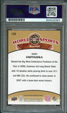 2010 Upper Deck World of Sports #135 Danny Espinosa Signed Card PSA Slabbed Auto