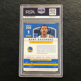 2012-13 Panini #256 KENT BAZEMORE Signed Card AUTO PSA Slabbed Warriors