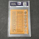 1988 Topps #259 Ron Kittle Signed Card PSA Slabbed Auto Yankees