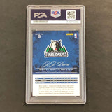2012 Panini Prestige #9 JJ Barea Signed Card AUTO PSA/DNA Slabbed Timberwolves
