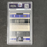 2010-11 Panini Classics #31 Beno Udrih Signed Card AUTO PSA Slabbed Kings