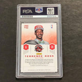 2012-13 Panini Prestige #52 Terrence Ross Signed Card AUTO PSA/DNA Slabbed Rapto