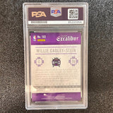 2015-16 Panini Excalibur #183 Willie Cauley-Stein Signed Card AUTO PSA Slabbed R