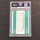 2010-11 Donruss #147 Mehmet Okur Signed Card AUTO PSA Slabbed Jazz