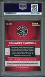 2015-16 Panini Prizm #101 DeMarre Carroll Signed Card AUTO PSA Slabbed Raptors