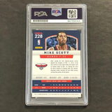2012-13 Panini Basketball #228 Mike Scott Signed Card Auto PSA Slabbed Hawks