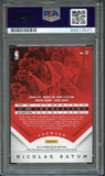 2013-14 Panini Prestige #12 Nicolas Batum Signed Card AUTO 10 PSA Slabbed Blazer