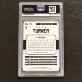 2015-16 NBA Hoops #21 Evan Turner Signed Card AUTO PSA Slabbed Celtics