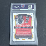 2013-14 Panini  #100 Wesley Matthews  Signed Card Auto PSA Slabbed Trail Blazers