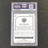2019-20 NBA Hoops #276 Moritz Wagner Signed Card AUTO PSA Slabbed Wizards