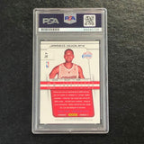 2013-14 Panini Prizm #28 Jared Dudley Signed Card Auto PSA Slabbed Clippers