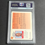 1990-91 NBA Hoops #70 Scott Williams Signed Card AUTO PSA Slabbed Bulls