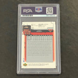 2003 Upper Deck MVP #2 Jason Terry Signed Card AUTO PSA Slabbed Hawks