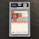 2009-10 Upper Deck Basketball #16 D.J. Augustin Signed Card AUTO PSA Slabbed Bob