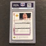 2000-01 Upper Deck MVP #213 Mark Madsen Signed Card AUTO PSA Slabbed Lakers
