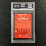 2006-07 Bowman Chrome #37 Jason Terry Signed Card Auto PSA Slabbed Mavericks