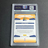 2009-10 Panini #84 Jeff Foster Signed Card Auto PSA Slabbed Pacers