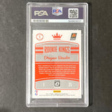 2016-17 Panini Donruss Optic #4 Dragan Bender Signed Card AUTO PSA Slabbed Suns