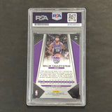 2017-18 Panini Prizm #29 Willie Cauley-Stein Signed Card AUTO PSA Slabbed Kings