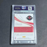 2019-20 Panini Immaculate Collection #63 Eric Gordon Signed Card AUTO PSA Slabbe