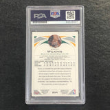 2004-05 Topps Chrome Basketball #214 Damien Wilkins Signed Card Auto PSA Slabbed Supersonics