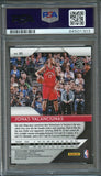 2018-19 Panini Prizm Black #93 Jonas Valanciunas Signed Card AUTO PSA Slabbed To