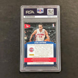2013-14 Panini #180 Luigi Datome Signed Card PSA Slabbed RC Pistons