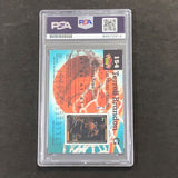 1991-92 Topps Stadium Club #154 Terrell Brandon Signed Card AUTO PSA/DNA Slabbed