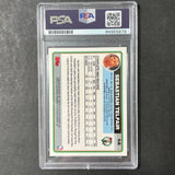 2006-07 Topps #14 Sebastian Telfair Signed Card AUTO PSA/DNA Slabbed Boston Celt