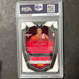 2014-15 Panini Select #187 Clint Capela Signed Card AUTO PSA/DNA Slabbed Rockets