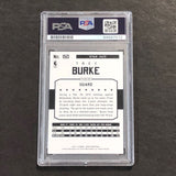 2015-16 NBA HOOPS #150 Trey Burke  Signed Card Auto PSA Slabbed Jazz