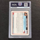 2006 Topps Rookie Card #225 Ryan Hollins Signed Card AUTO PSA Slabbed RC Bobcats