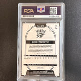 2020-21 Panini NBA Hoops #219 Aleksej Pokusevski Signed Card AUTO PSA Slabbed RC