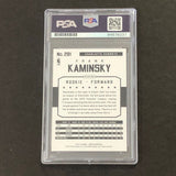 2015-16 Hoops #281 Frank Kaminsky Signed Card PSA Slabbed RC Rookie