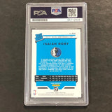 2019-20 Panini Donruss #235 Isaiah Roby Signed Card Auto PSA Slabbed Mavericks