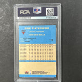 2004-05 Fleer #113 Eric Piatkowski Signed Card AUTO PSA Slabbed Bulls