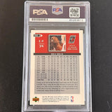 2003 Upper Deck #151 Dale Davis Signed Card PSA Slabbed Blazers
