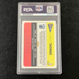 2012-13 Panini Past and Present #157 Lance Thomas Signed Card AUTO PSA Slabbed R