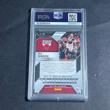 2016-17 Panini Prizm #30 Taj Gibson Signed Card AUTO PSA Slabbed Bulls