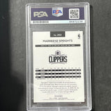 2016-17 Panini Hoops #253 Marreese Speights Signed Card AUTO PSA Slabbed Clipper