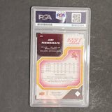 2009-10 Upper Deck Draft Edition #45 Jeff Pendergraph Signed Card AUTO PSA Slabb