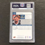 2009-10 Upper Deck Basketball #111 Ryan Gomes Signed Card AUTO PSA Slabbed Timbe