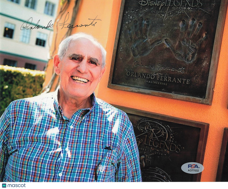 Orlando Ferrante Signed 8x10 Photo PSA Autographed